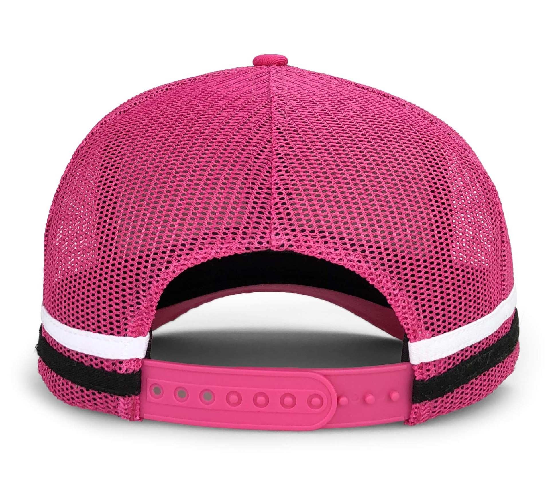 CTC-3010(Australia Country Trucker Caps 3D Custom Embroidery Logo 5 Panel High Profile Pink Trucker Cap Hat)